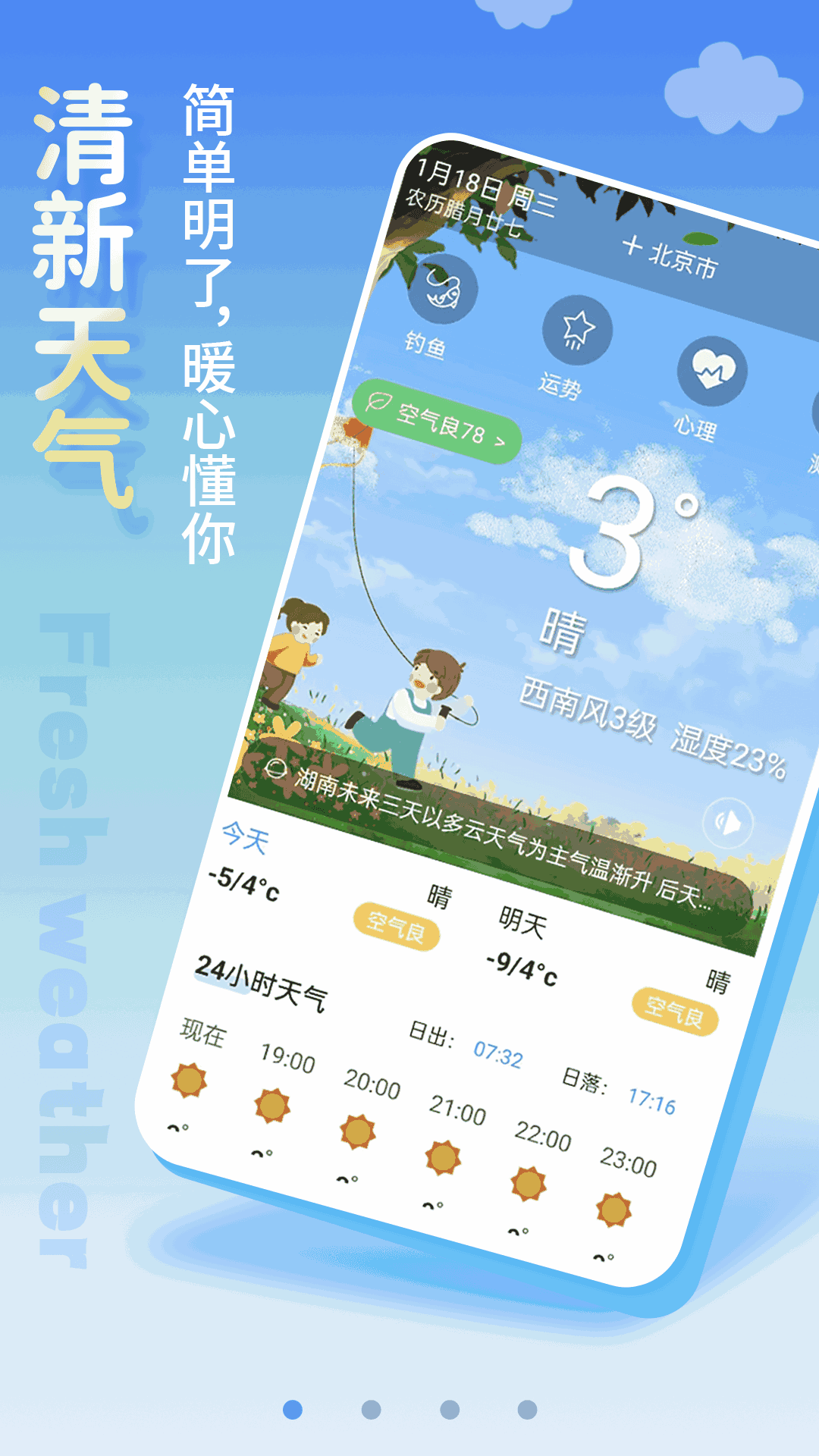 清新天氣預報